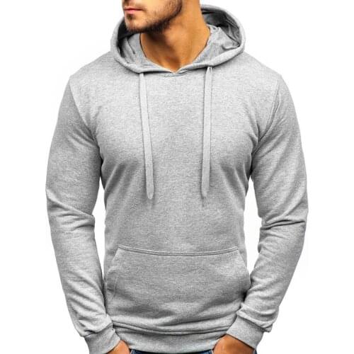 2021 M-3Xl New Mens Casual Hoodies Sweatshirts Male Black Gray Red Hooded Pullovers Solid Color Outerwear Tops 10 Colors