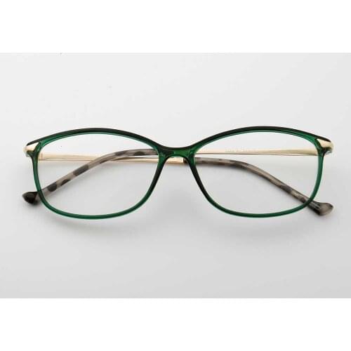 YOUTOP Lightweight Women Rectangle Optical Frames Fashionable Eyeglasses Mens Myopia Eye glasses Striped Ultem eyewear 2069