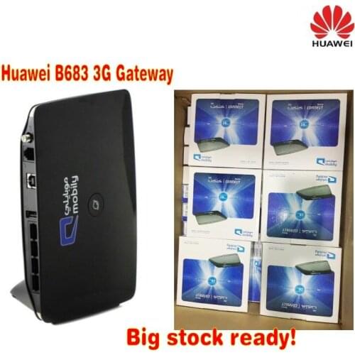 Original Unlocked Huawei B683 3G WiFi Router Similar to B593 And E5172