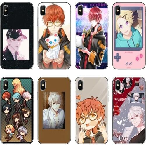 Mystic Messenger 707 Transparent Phone Case For iPhone 12 11 Pro Max Mini XS Max XR X 8 7 Plus 6 6S Plus 5 5S SE 2020