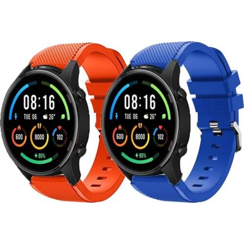 22mm Strap For Samsung galaxy watch 3 46mm Gear S3 Frontier /For XiaoMi Mi Watch Color band for Huawei watch gt 2/2e/gt2 pro