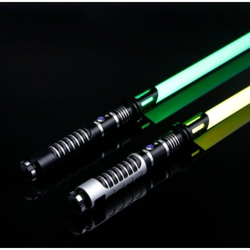 CIELTAN Lightsaber Sensitive Smooth Swing With High Light Infinite Color Changing 10 Sound Fonts FOC Lockup Blaster Toys