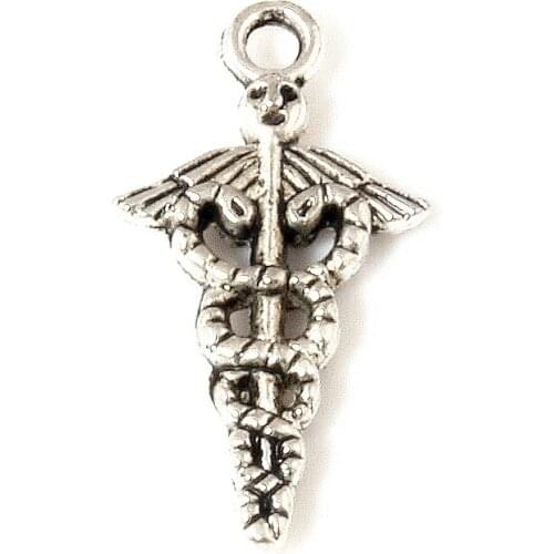 Elf magic wand charm Pendants 100Pcs/lot Hot sell Zinc alloy Jewelry DIY 12 x 23mm A-195