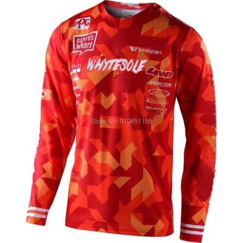 2021 moto ENDURO motocross bmx mtb Downhill Jersey Off road speed MX long motorcycle dh Cycling Jersey