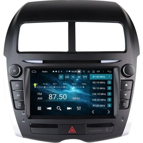 CarPlay & Android Auto DSP 2 DIN 8" PX6 Android 10 Car Radio DVD GPS for Mitsubishi ASX 2010-2016 Bluetooth 5.0 WIFI