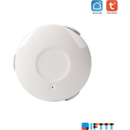 WiFi Water Leak Sensor Intrusion Detector Alert Water Level Overflow Alarm Tuya Smart Life App Control Compatible With Google