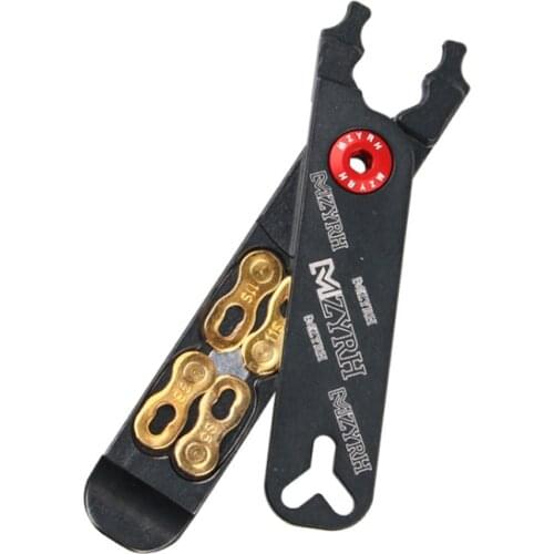4 in1 Bicycle Chain Open Link Quick Repair Tool MTB Bike Magic Buckle Removal Chain Clamp Multi Link Plier Buckle Bike Tool Kit