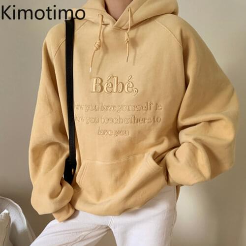 Kimotimo Hooded Sweatshirts For Women