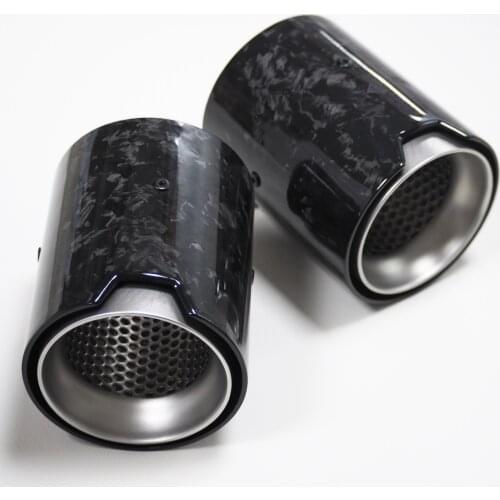 M Performance Forged Carbon Fiber Exhaust Tailpipe Tips For M2/M3/M4/M5/M6