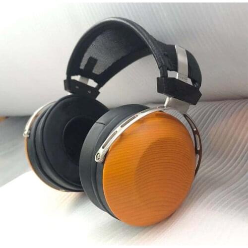 105MM Sheepskin Leather Headband Closed Back Headphones Housing Ultra Light Large Headphones Shell Case for 40mm 45mm 50mm 53mm