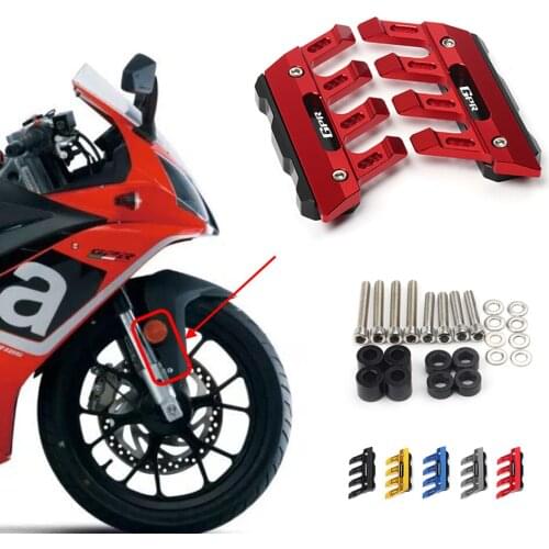 Motorcycle Front Fender Side Protection Guard Mudguard Sliders For Aprilia GPR125 GPR150 APR150 150 125 Accessories universal