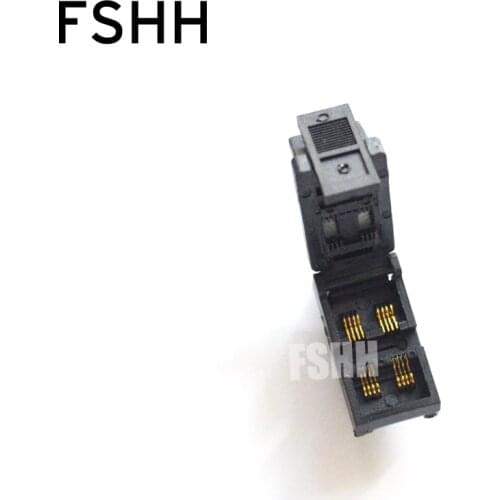 Clamshell MSOP8 test socket Pitch=0.65mm