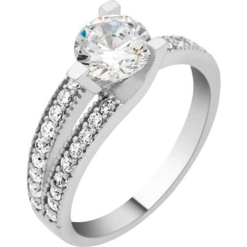 Tevuli 925 Sterling Silver Solitaire Womens Ring