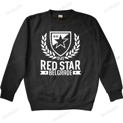 Hoodie homme sweatshirt Red Star Belgrade Serbia hoodies red home Camiseta Crvena Zvezda club Marko Petkovic dragan stojkovic