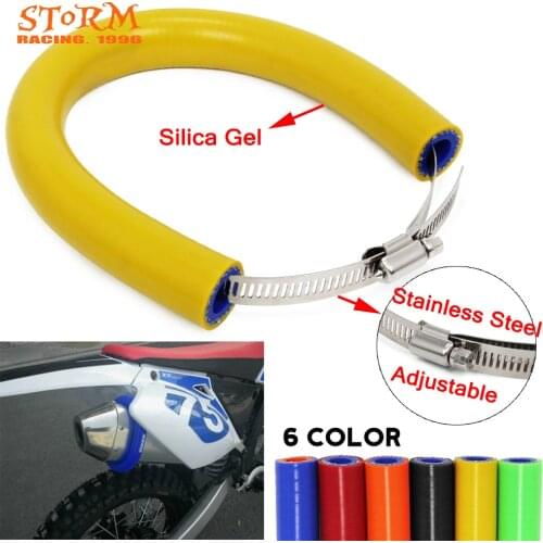 Motorcycle Universal Accessories Exhaust Anti-hot Protector Heat Shield Cover Guard For SUZUKI RM250 RMZ250 RMZ450 RMX DR DRZ