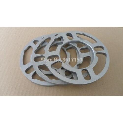 2PCS 5mm Universal Wheel Spacer Adapter 4x98 4x108 4x114.3 5x98 5x100 5x108 5x112 5x115 5x114.3 Car Accessories