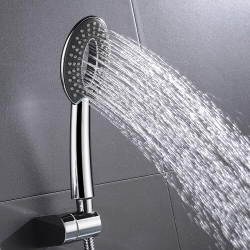 High Quality Wall Mount Shower Hand Hold Shower Set ABS Chrome Plated With Shower & Hose Bathroom Accessories