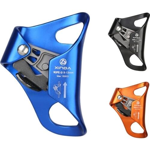 XINDA Outdoor Camping Rock Climbing Chest Ascender Safety Rope Ascending Anti Fall Off Vertical Rope Climbing