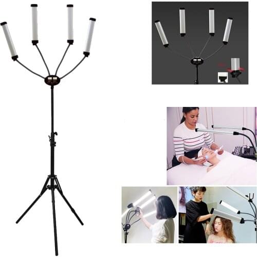 Yidoblo FX-800II Four Arms Led Full Fill Light Bi-color Dimmable 3200-5500K Multi-angle Photograthic Lighting Led Studio Light