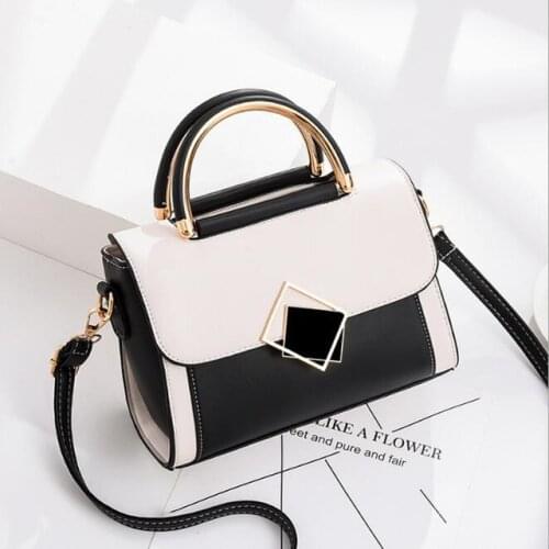 Women Small Square Bag Casual Ladies Car Line Patchwork Fashion Handbag Retro Shoulder Bags Messenger Bag Mobile Phone Packet