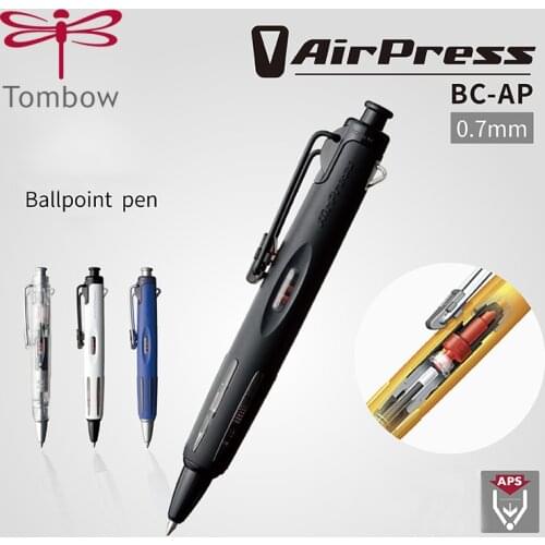 1PC Japan TOMBOW BC-AP Ballpoint Pen Air Pressure Oily Ballpoint Pen 0.7mm Black Core Student Use Air Pressure Ballpoint Pen