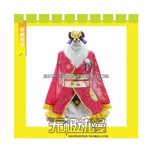 2019 LoveLive! The School idol Movie Nishikino Maki Cosplay Costume Halloween Christmas costume