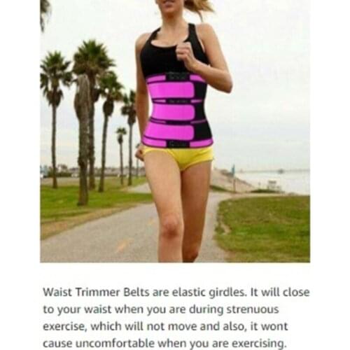 2021 High Quality Shaping Body Sculpting Sweat Belts Women Fitness Waist Belt Postpartum Belly Clothes Plastic Belt For Ladies