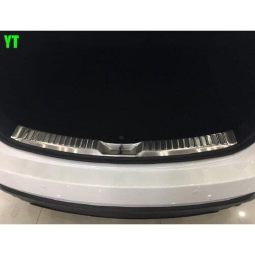 Auto rear bumper protector trim for mazda cx-5 2017 2018 ,stainless steel,auto accessories