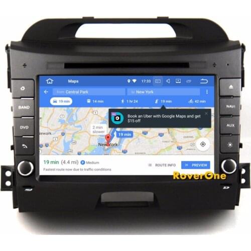 RoverOne S200 Android 8.0 Car Multimedia Player For Kia Sportage R 2013 2014 Autoradio DVD Radio Stereo GPS Navigation Bluetooth