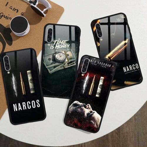 Pablo Escobar Drug lord American TV Phone Case Tempered glass For Samsung S20 Ultra S7 edge S8 S9 S10 e plus note8 9 10 pro