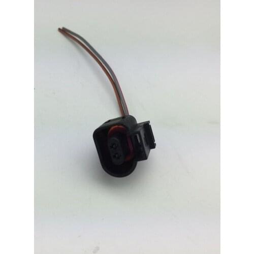 For VW Audi A4 A6 A8 Q5 Q7 Electric Plug Pigtail Connector 2 Pins Wiring Harness 1J0 973 702