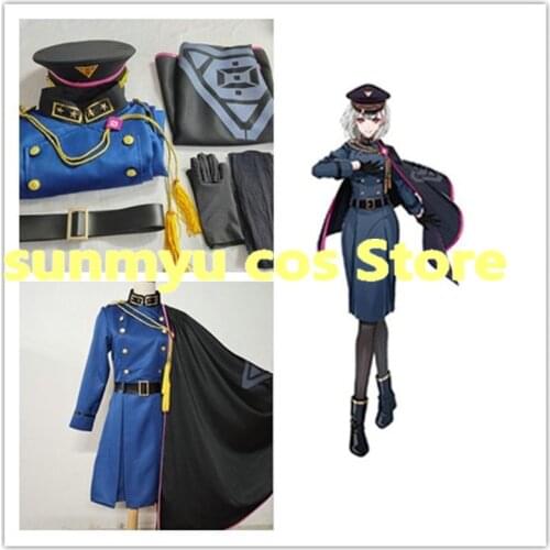 DRB Division Rap Battle Aohitsugi Nemu Cosplay Costume Custom Size Halloween