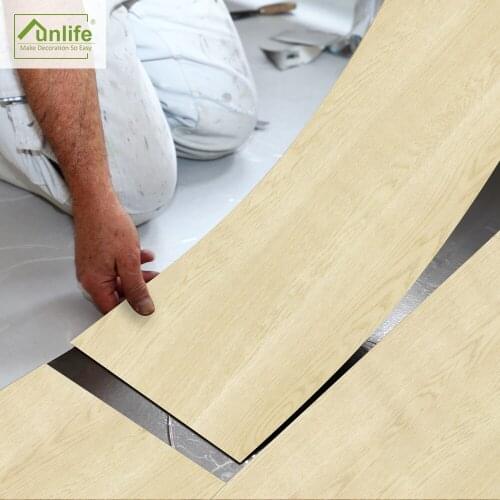 Funlife®20x300cm Paulownia Wood Floor Sticker PVC DIY Waterproof Wall Sticker for Bedroom Bathroom Kitchen Furniture Home Decor