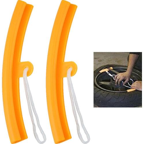 2PCS Flexible Universal Mounting Tool Motorcycle Accessories Wheel Edge Easy Install Protection Tyre Rim Protector Change