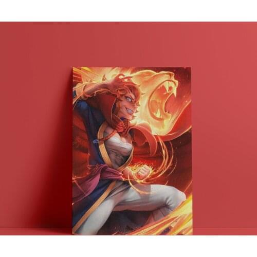Canvas Paintings Mereoleona Vermillion Home Decor Modular Black Clover Pictures Modern Printed Anime Role Poster Wall Art Office