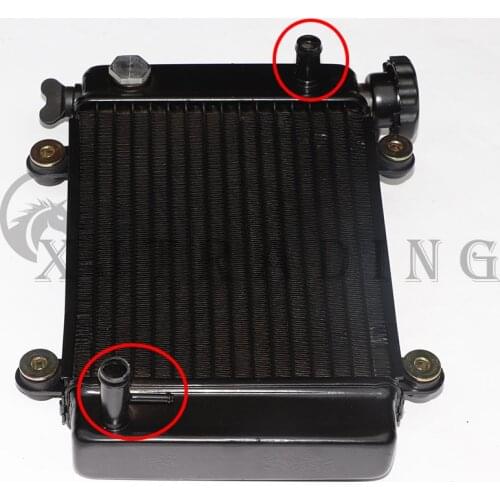 Water cooling engine cooler Radiator cooling 12v fan for motorcycle 200cc 250CC moto Quad 4x4 ATV UTV parts