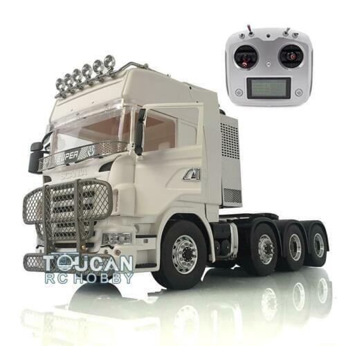 LESU 1/14 Sca Metal 6*6 Chassis Hercules Tractor Truck DIY Radio Light Sound THZH0973-SMT2
