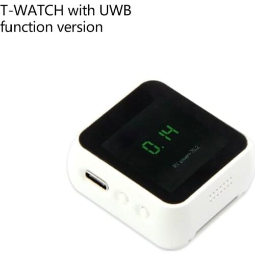 LILYGO T-WATCH UWB IPS Capacitive Touch Screen 1.54 inch ESP32 WIFI Bluetooth Buzzer Three-axis Accelerometer Pedometer IOT
