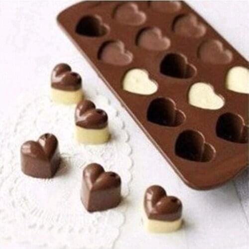 MJ003 New Arrival loving heart Cake Mold Fondant Cake Molds Soap Chocolate Mold For The Kitchen Baking Cake Tools