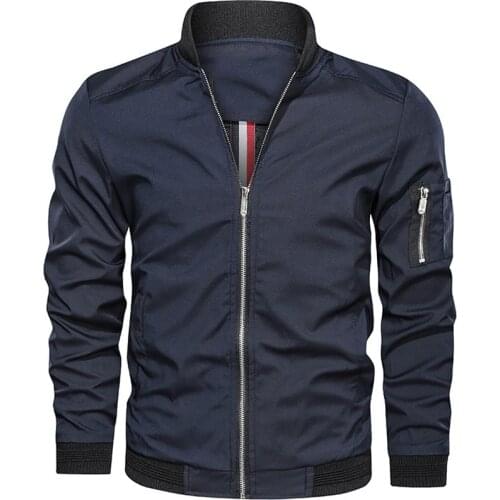 New Jacket Men Casual Loose Mens Jacket Sportswear outdoors Bomber top coat Mens jackets and Coats Plus Size Mens windbreakers