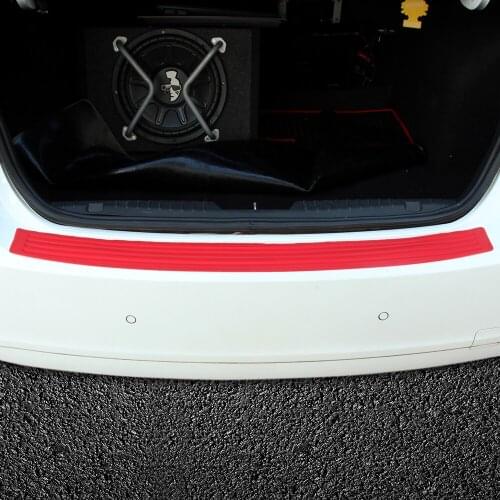 New Rubber Rear Guard Bumper Protector Trim Cover for LIFAN X60 CEBRIUM SOLANO NEW CELLIYA SMILY Geely X7 EC7