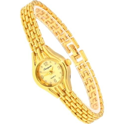 New High Quality Women Ladies Wrist Watch Brand Dress Watch Bracelet Wristwatches Gold Bracelet Watches