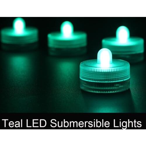 24 pcs/lot Tea Light Submersible Waterproof LED Battery powered candle Light Tealight Lamp Wedding HolidaysParty Decoration