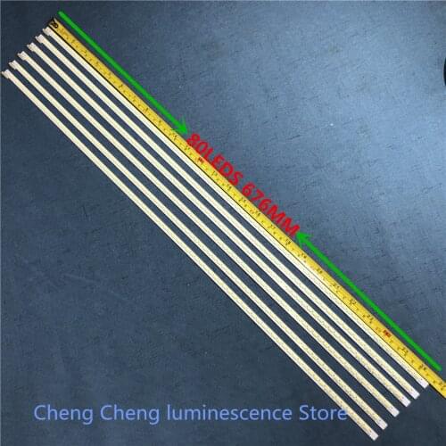1 piece 55"LED strip LJ64-03479A SLED 2012SGS55 7030L 80 REV 1.0 80LED 676MM 2012SG555 100%NEW