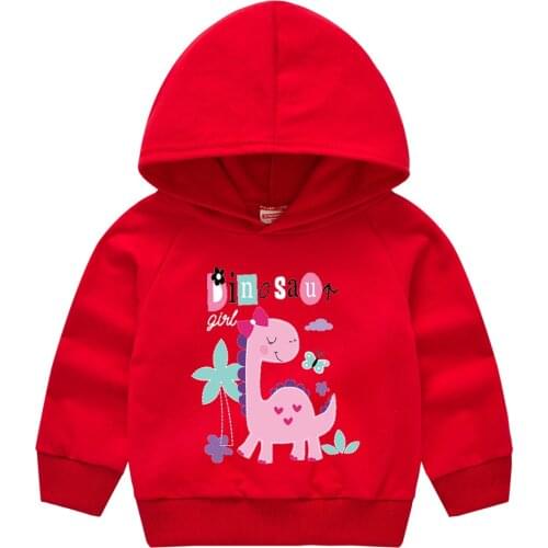 New Kids Hooded Sweater Kids Boys Cartoons Clothes Pullover Sweatshirts Autumn Girls Outdoor Sports Outerwear Cloth1-5 Years