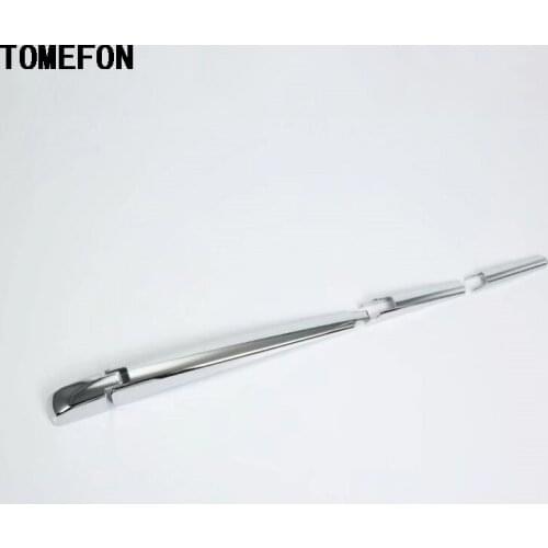 TOMEFON Car ABS Chrome Rear Water Wiper Protection Cover Windshield Exterior Accessories 4Pcs For Toyota C-HR CHR C HR 2017 2018