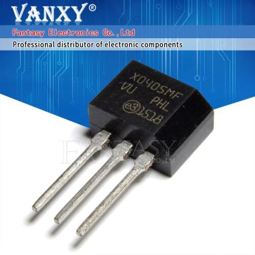 10pcs X0405MF TO-202 X0405 0405MF TO-202-3 SCRs 4.0 Amp 600 Volt new original
