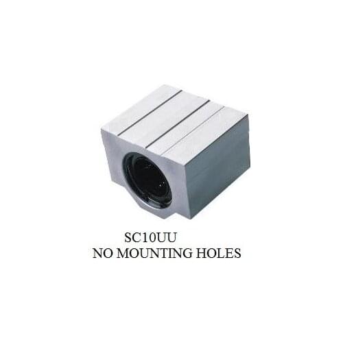 12pcs SCS10UU Linear motion ball bearings slide block bushing for 10mm CNC Router Free Shipping