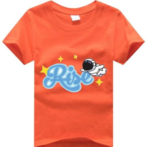 2021 Kids Boy T-shirt Girl Cartoon Tops Cute Baby Cotton Tees Summer Clothes Toddler Fashion T Shirts Children Top Costume 2-12T