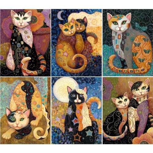 Boutique Gorgeous Burmese cat 3D Diy diamond painting photo embroidery mosaic mural European home decoration